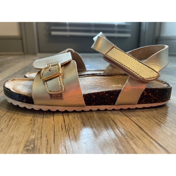 Cat & Jack Toddler Girls Belle Footbed Sandals Size 11 - Picture 2 of 6